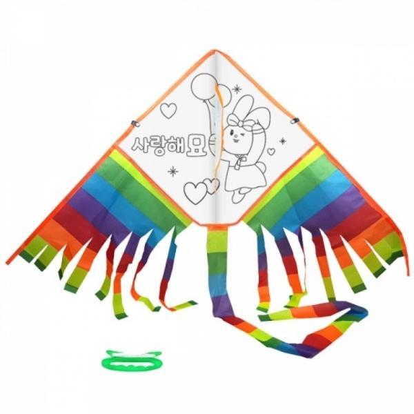 뚝딱 토끼 연 만들기 교구 재료