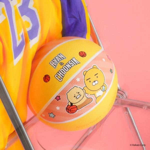 카카오프렌즈 라이언 &amp 춘식이 농구공 6호 바스켓볼