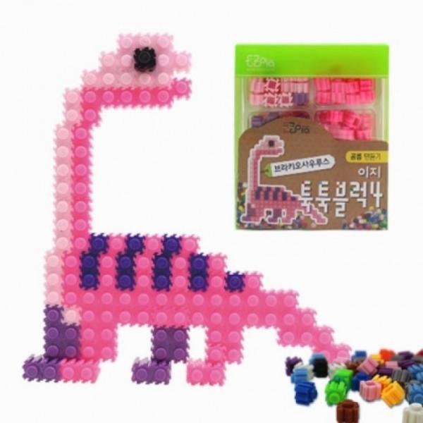 뚝딱 툭툭블럭 공룡 NO.01 브라키오사우르스 만들기 교구 재료