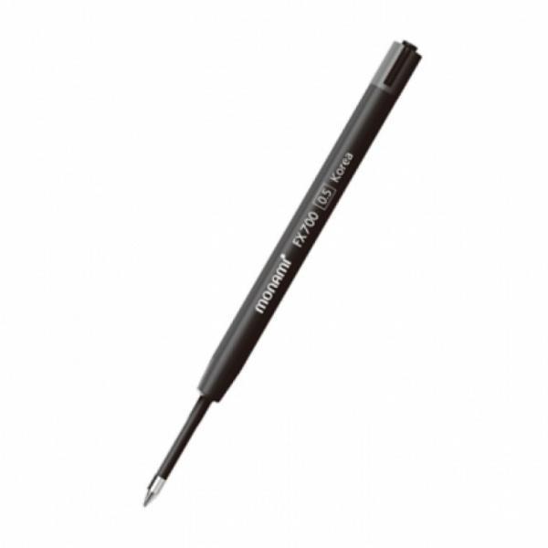 모나미 FX153볼펜 리필심 블랙 0.5mm FX-700
