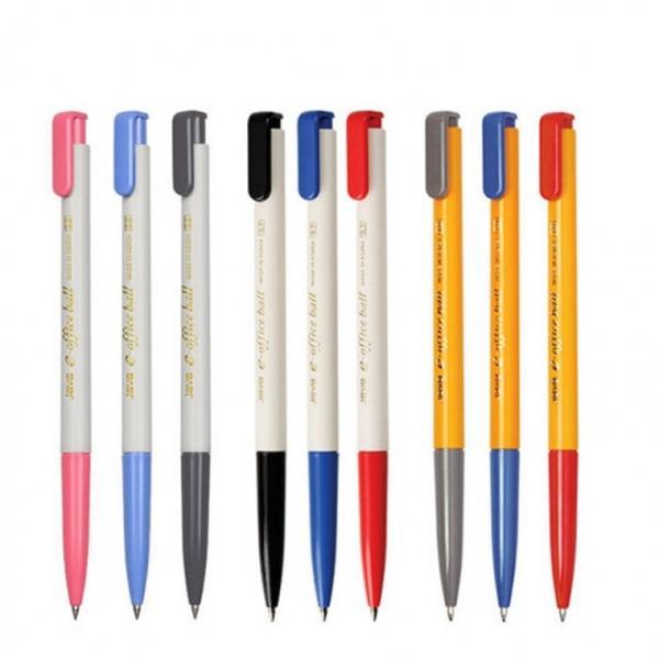 자바펜 e 오피스 볼펜 0.5 0.7 1.0 mm 12자루