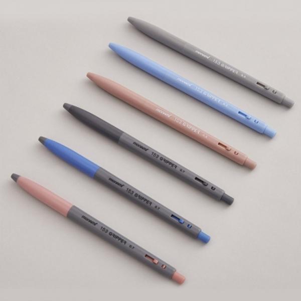 모나미 153그리퍼 볼펜 0.7mm 저점도 잉크볼펜 단색