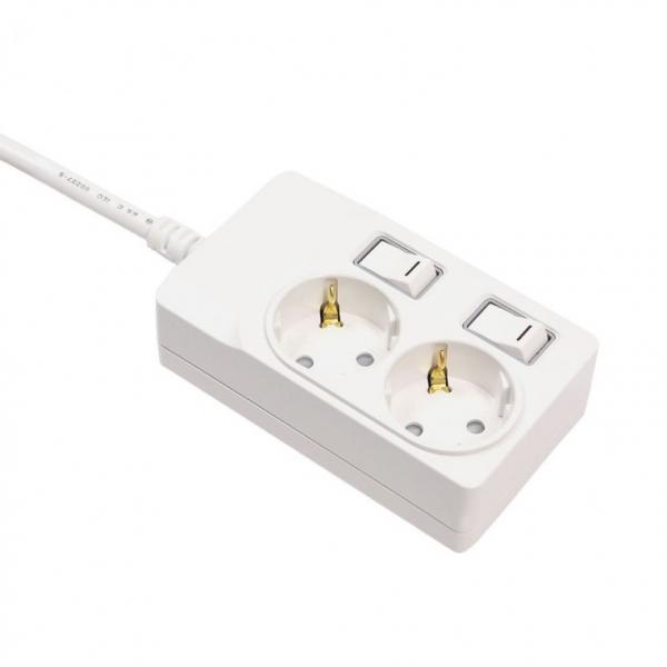 써보니 접지 개별 스위치 부착 2구 3M 멀티탭 M-1323 콘센트