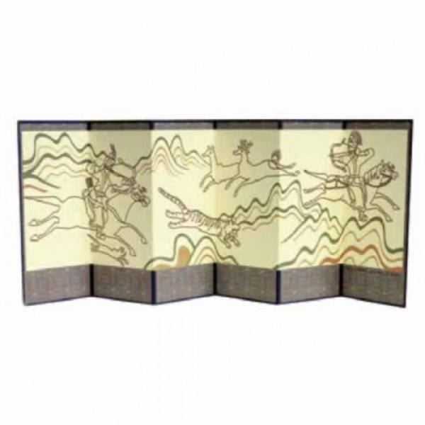 얼쑤 병풍만들기 6폭 고구려 수렵도 만들기 교구 재료