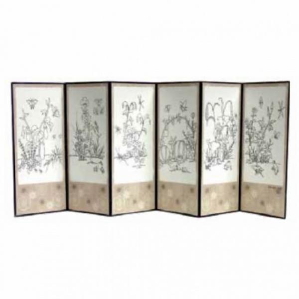 얼쑤 병풍만들기 6폭 신사임당 초충도 만들기 교구 재료