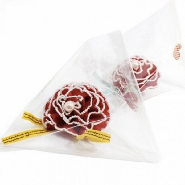 뚝딱 카네이션 브로치 7cmx10cm 10인용 만들기 교구 재료