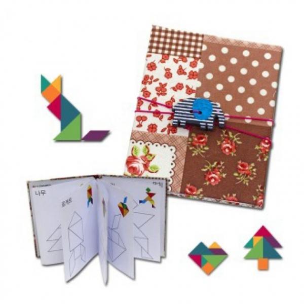 뚝딱 칠교놀이 북아트 1인용 만들기 교구 재료