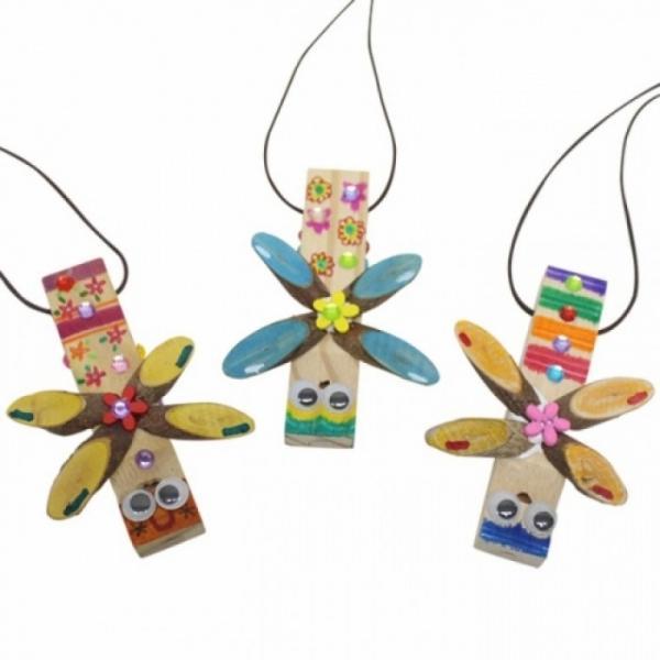 뚝딱 잠자리 나무 피리 10인용 만들기 교구 재료