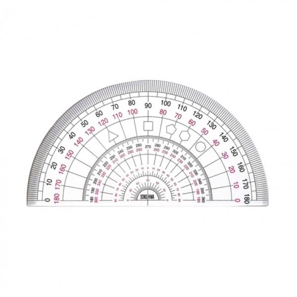 송화)분도기(각도기 대)
