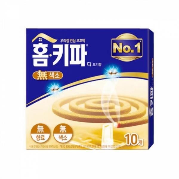 야외용 회오리모양 홈키파 디 모기향 10개입