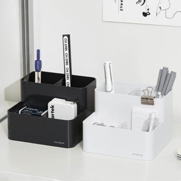 시스맥스 책상정리 홀더 NEW 럭스 펜꽂이 연필꽂이