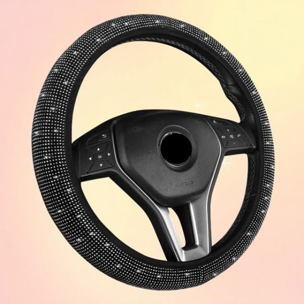 블링블링 자동차 핸들커버 논슬립 땀안차는 내구성