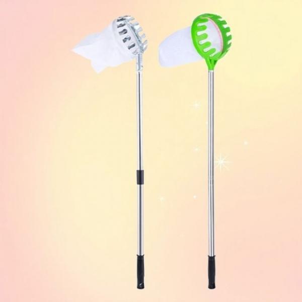 나무 열매따기 수확도구 뜰채망 장대 채집망 과일따기