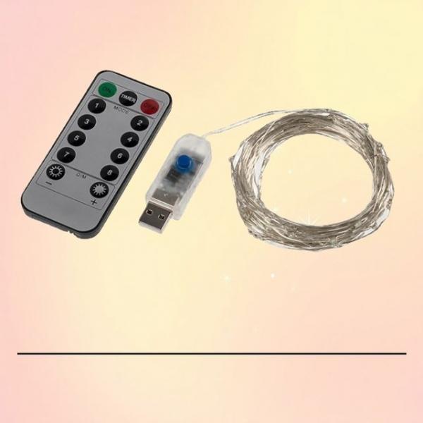 LED 줄조명 리모컨 줄네온 캠핑 벽트리 USB 홈파티