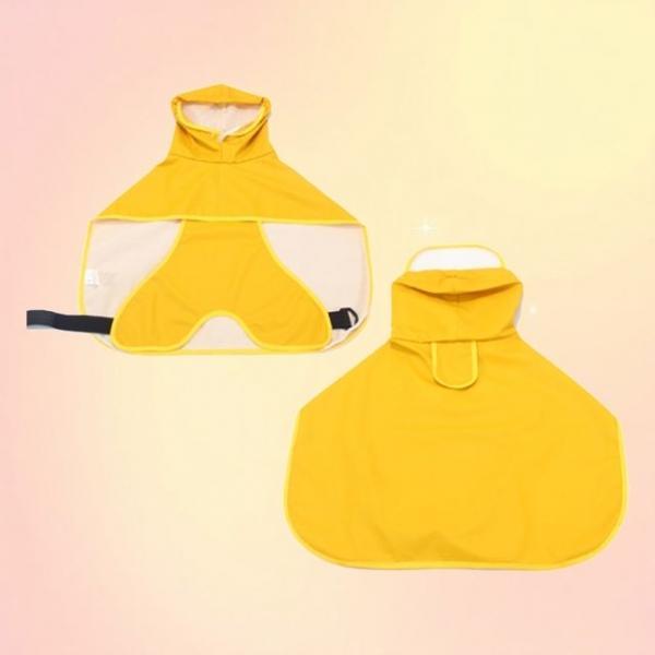 비오는날 강아지 산책용 비옷 애견우의 우비 레인코트