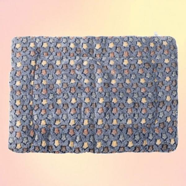 논슬립 도톰한 애견 방석 강아지 담요 러그 털매트