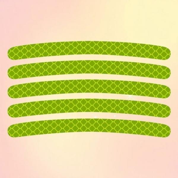 야광 휠 반사 스티커 휠스티커 안전표시 바이크 야간