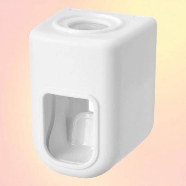 자동 치약짜개 디스펜서 심플 알뜰 거치대 원터치