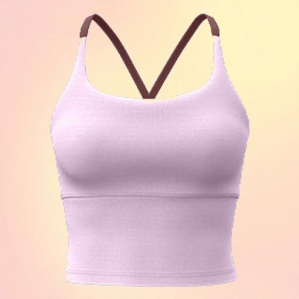 헬스 요가 브라탑 편안한 등라인 운동복 탄탄한 핏