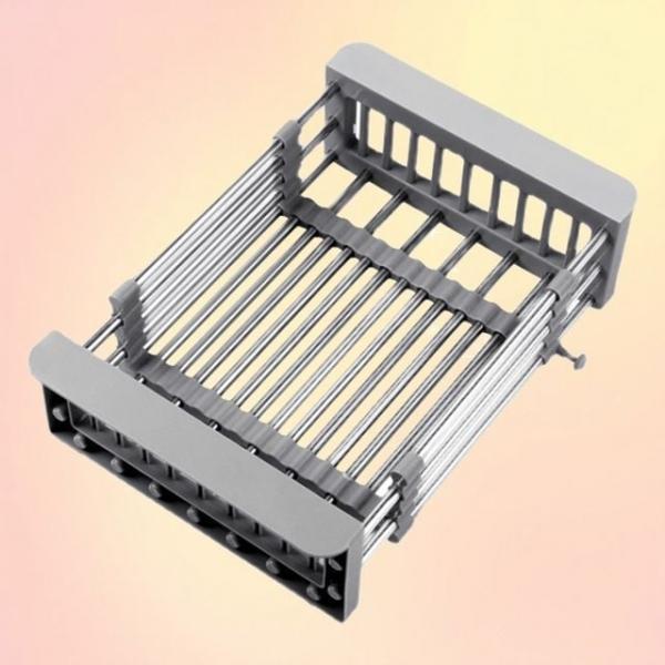 식기 물빠짐 선반 개수대 건조 거치 설거지 길이조절