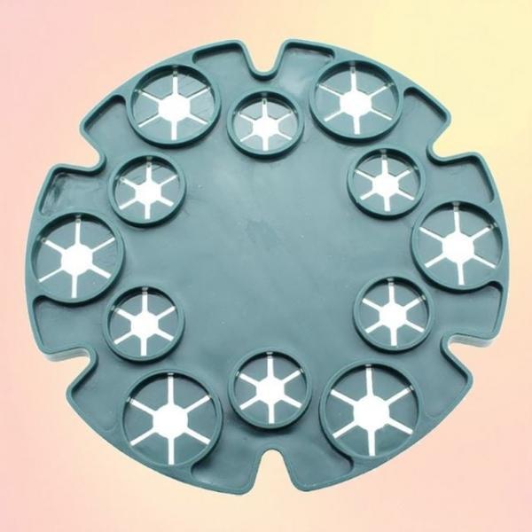 식물줄기 고정판 원형 지지대 화분 줄기 받침대 원예