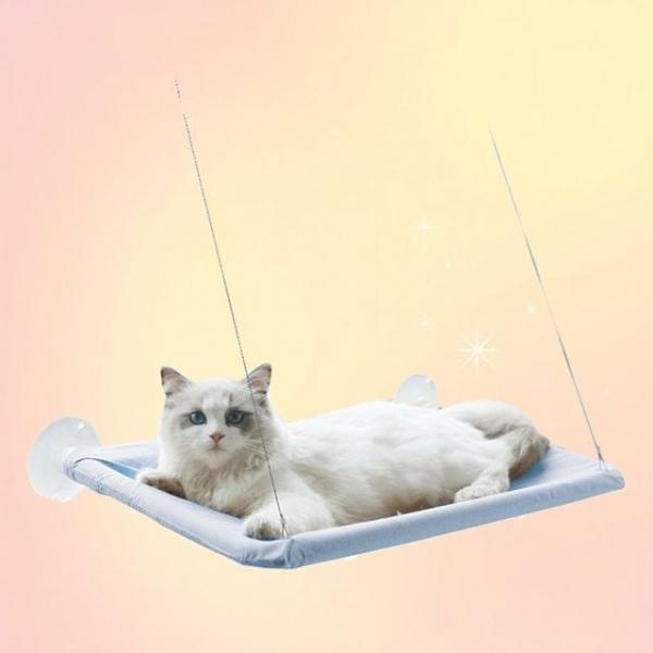 흡착 유리창 해먹 고양이 침대 윈도우 선반