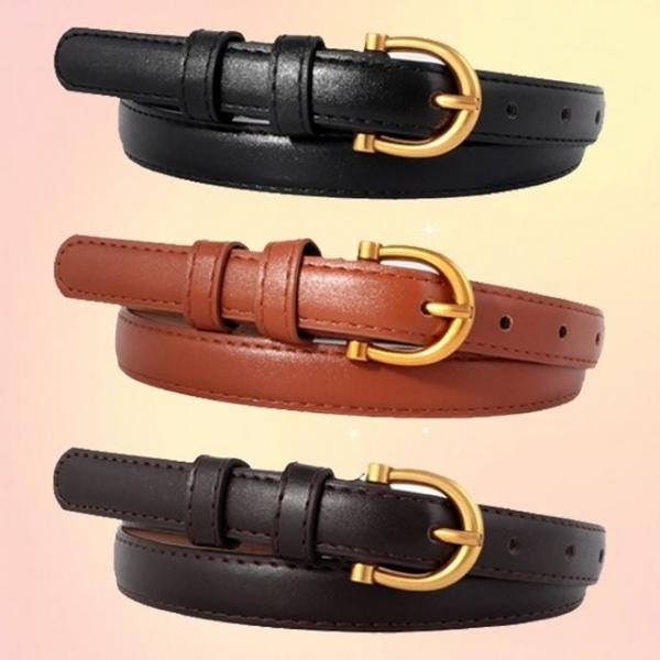 여성 패션밸트 슬림 허리띠 캐주얼 원피스 정장