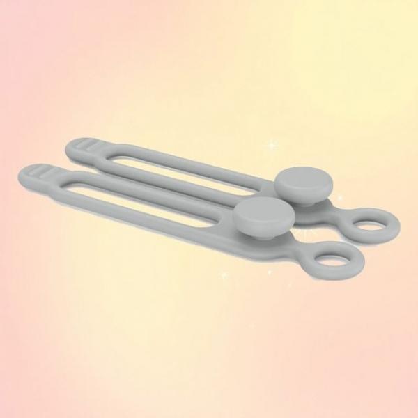 실리콘 케이블타이 전선정리 고정 클립 사무실 가정