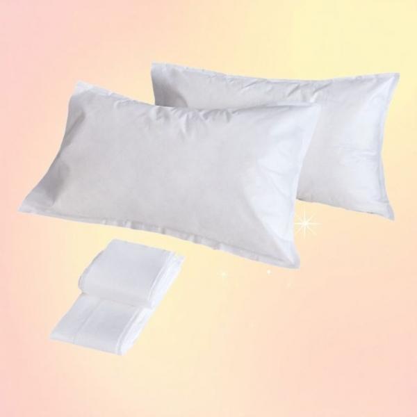 일회용 부직포 베개커버 교체용 위생 여행 출장 1p