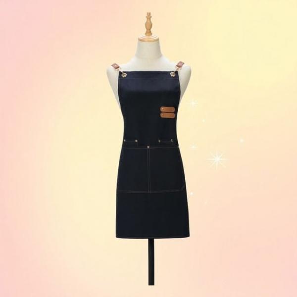 작업 앞치마 카페 목공 주방 미술 고급원단 포켓
