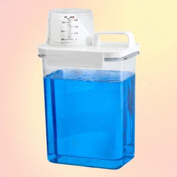 세제 소분용기 세제통 계량컵 리필통 눈금컵 리필세제