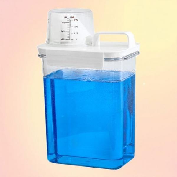 세제 소분용기 세제통 계량컵 리필통 눈금컵 리필세제