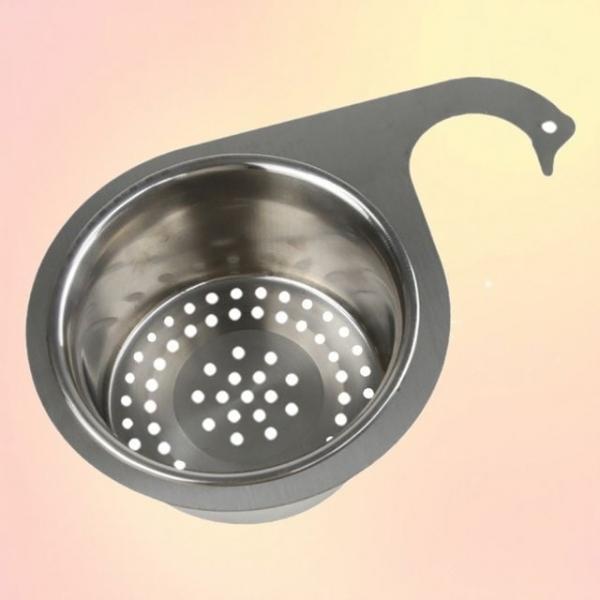 스텐 물빠짐 거름망 싱크대 걸이형 음쓰망 씽크대망
