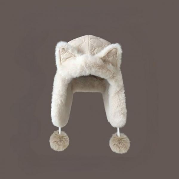 퍼귀달이 여성 방한모자 DS-5105