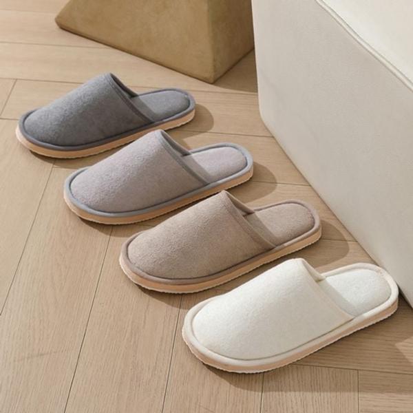 겨울용 포근한 패브릭 슬리퍼 DS-9034