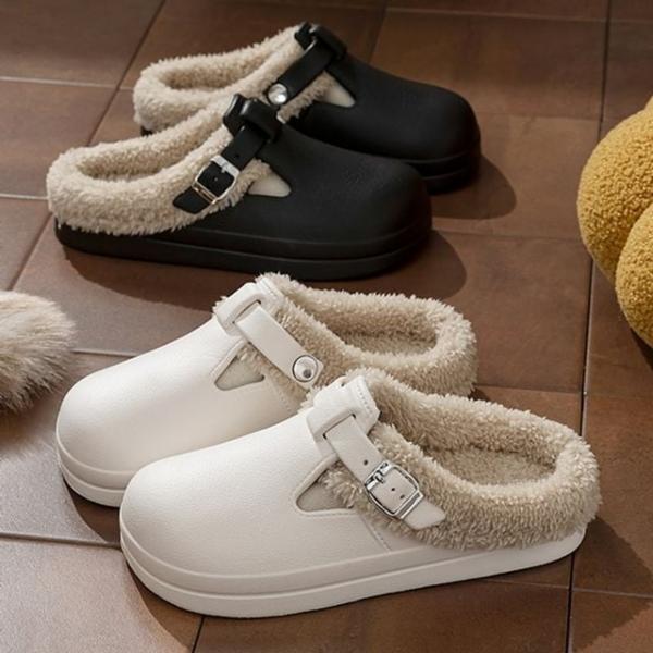 퍼안감 버클 클로그 슬리퍼 DS-9035