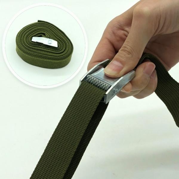 화물차 짐바 소형 캠버클 벨트 고정바 25mm x 3m