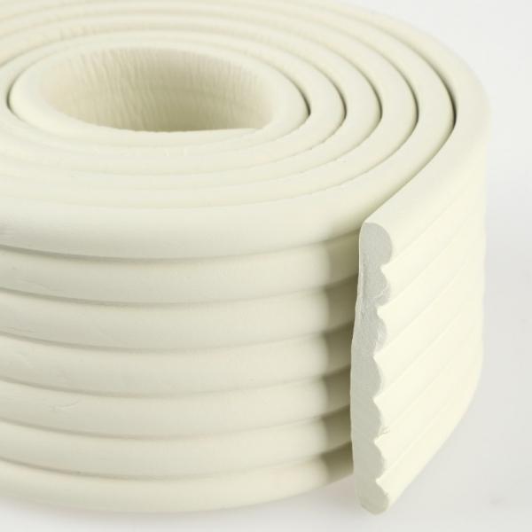 고급형 코너 쿠션 모서리보호대 W형 아이보리 2m