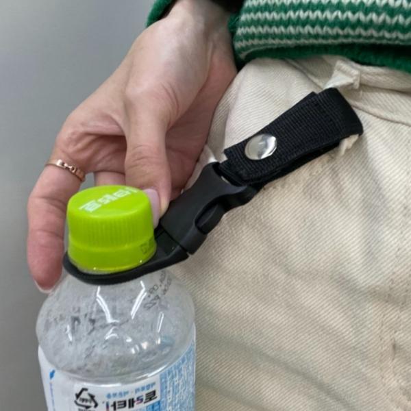 생수병걸이 스트랩 블랙