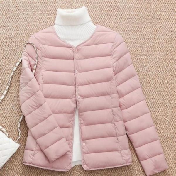 여성패딩 라운드 겨울 겨울패딩 패딩자켓 브이넥 여성 경량 따뜻한 변환 투웨이 경량 레이어드 용 이너