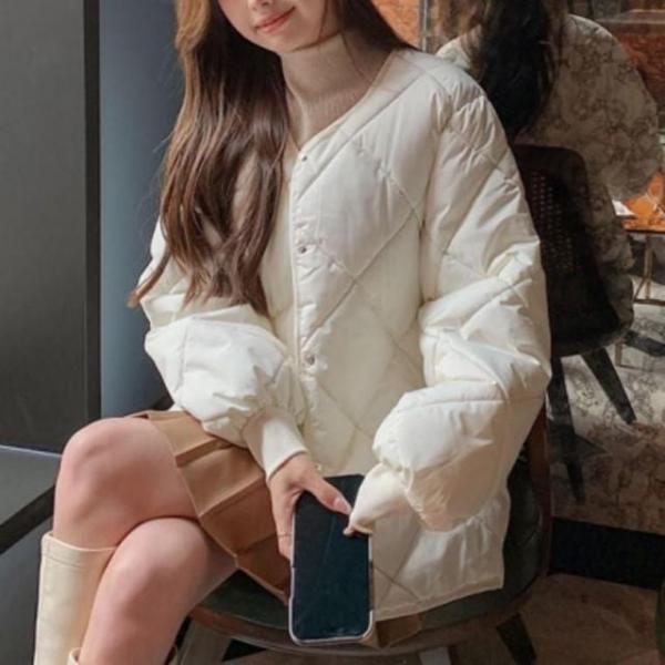 여성바람막이 누빔 숏 여성 노카라 경량 남성등산복바람막이 점퍼 빅사이즈 패딩 겨울 여성 사파리 겨울