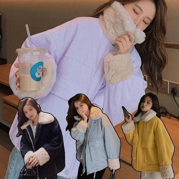 퍼패딩 점퍼 밍크처럼 부드러움 뭉실뭉실 여자 안감 겨울 여성 밍크퍼 퍼안감 여자 패딩 터틀넥 점퍼