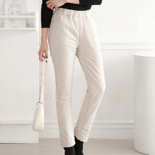 여성 겨울 패딩바지 골프 패딩팬츠 기모 여성솜바지 골프 팬츠 솜 기모 여성 겨울 패딩 따뜻한 바지