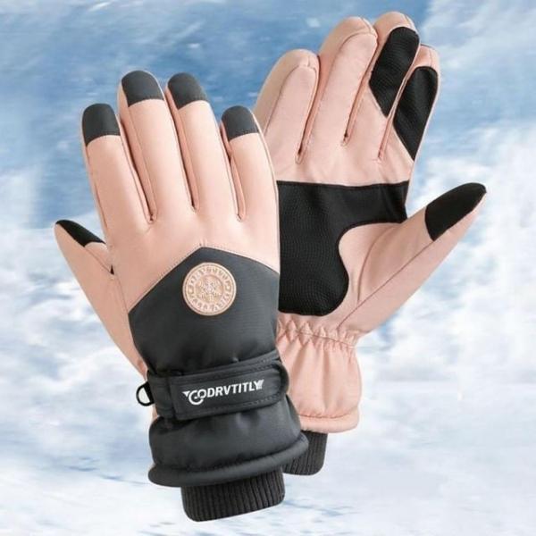 방한장갑 터치 패딩 핑크 겨울 여성 보온장갑 아웃도어 패딩장갑 겨울장갑 방한장갑 터치장갑 기모장갑