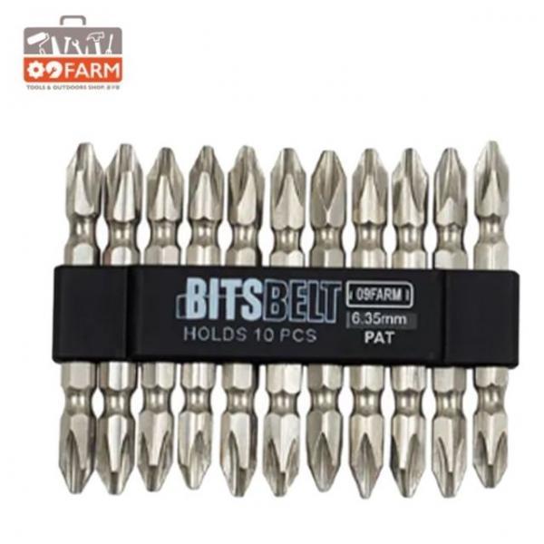 십자팁 전동 임팩 드라이버 육각 파워 토션 PH2 65mm 10pcs