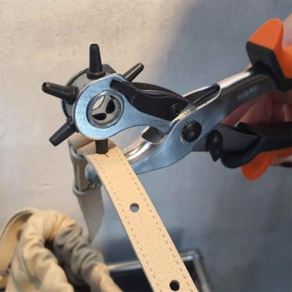 가방끈 벨트구멍뚫기 가죽 펀칭기 일반형 구멍뚫는도구 가방끈구멍