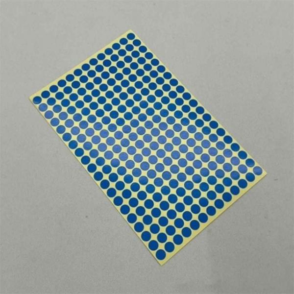 원형 도트 스티커 파랑 15매 8mm 투표 칭찬