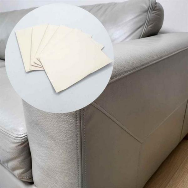 가죽보수 스티커 아이보리 가죽수선 가죽리폼