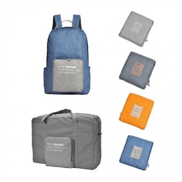 폴딩 백팩 보스턴백 여행용 등산 배낭 휴대용 접이식 가방