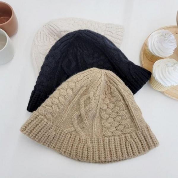 꽈배기 울벙거지 니트벙거지 니트모자 니트비니 겨울모자